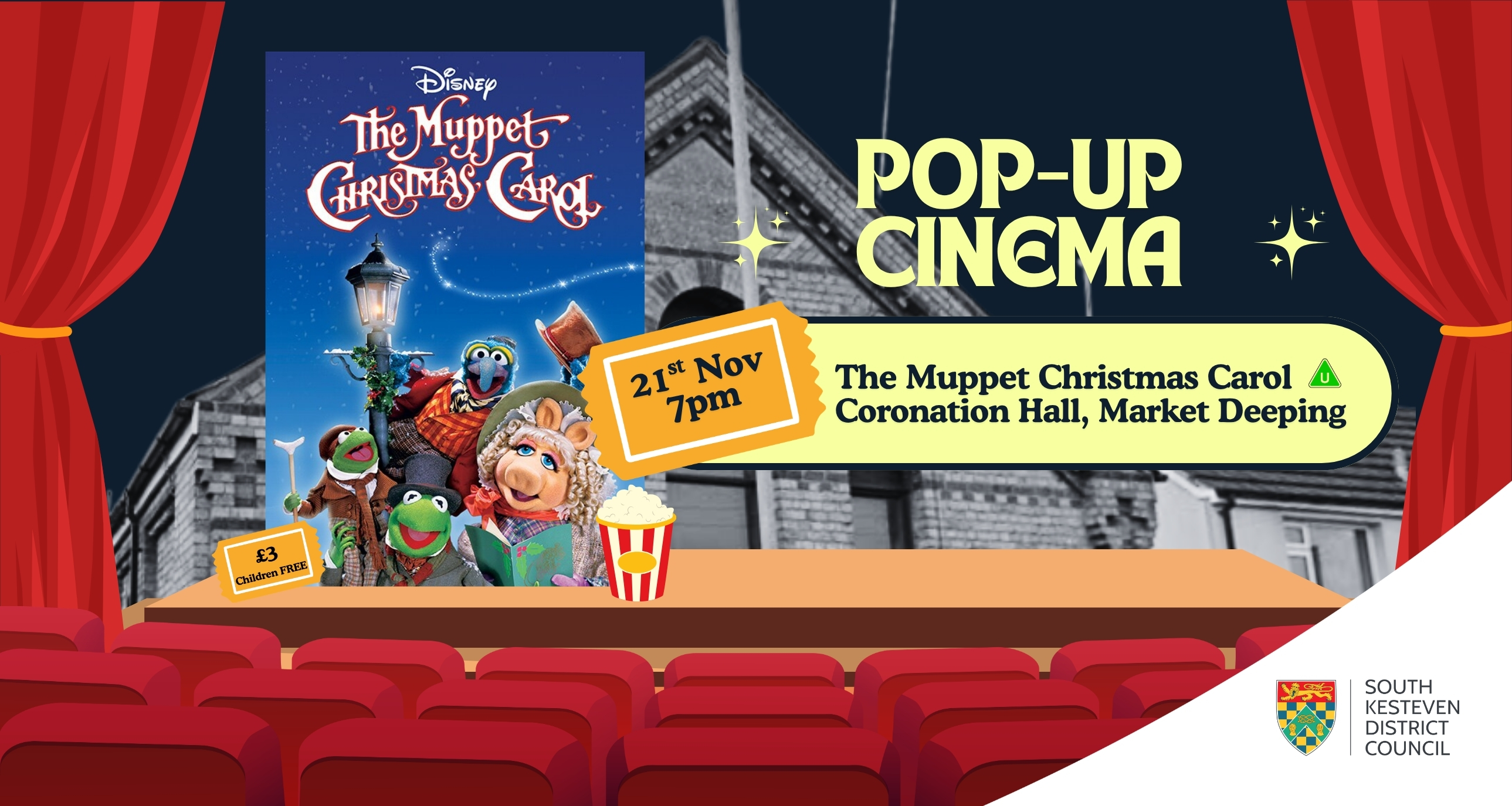 Pop-Up Cinema – The Muppet Christmas Carol