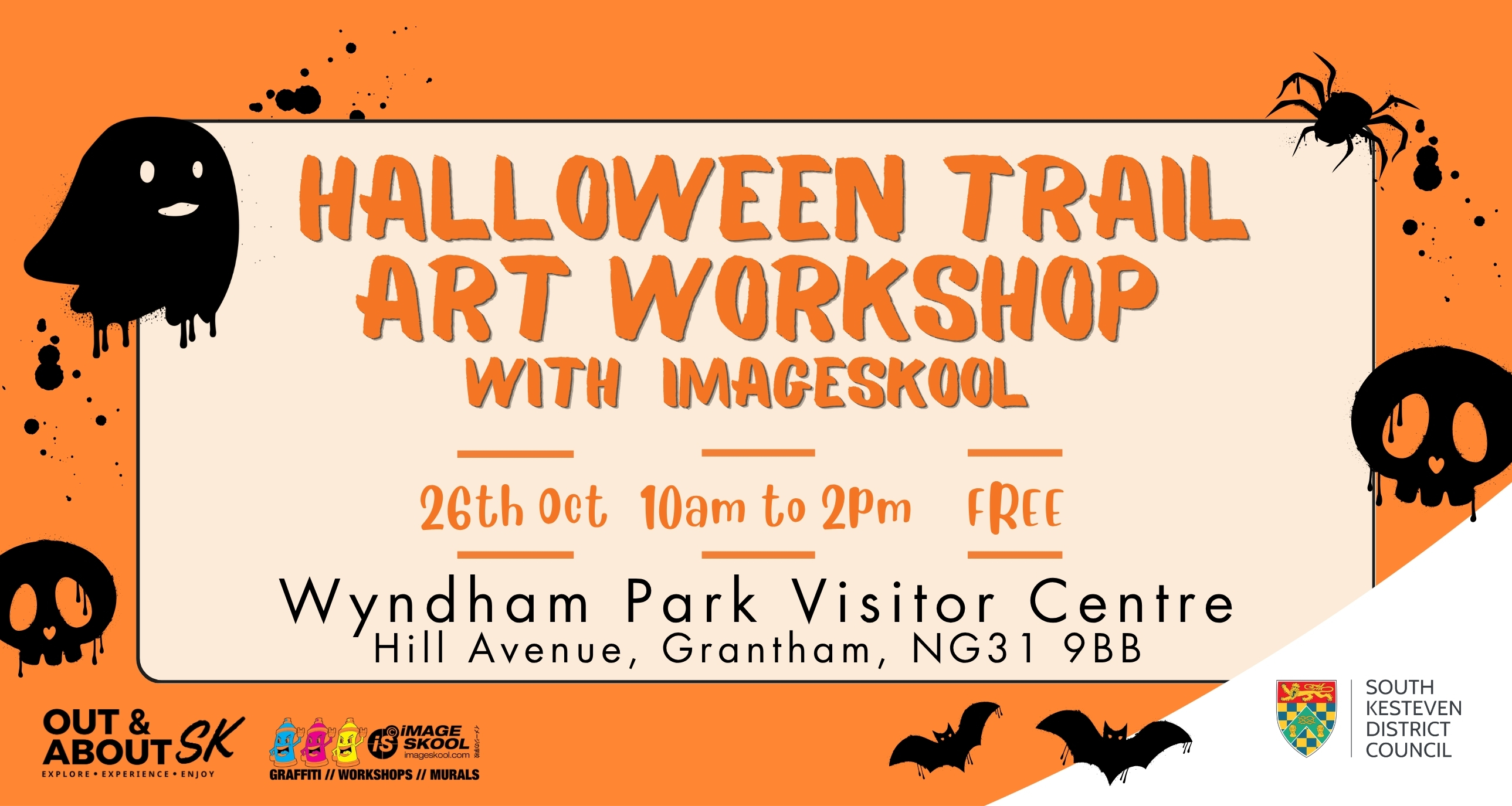 Halloween Trail Art Workshop - Grantham