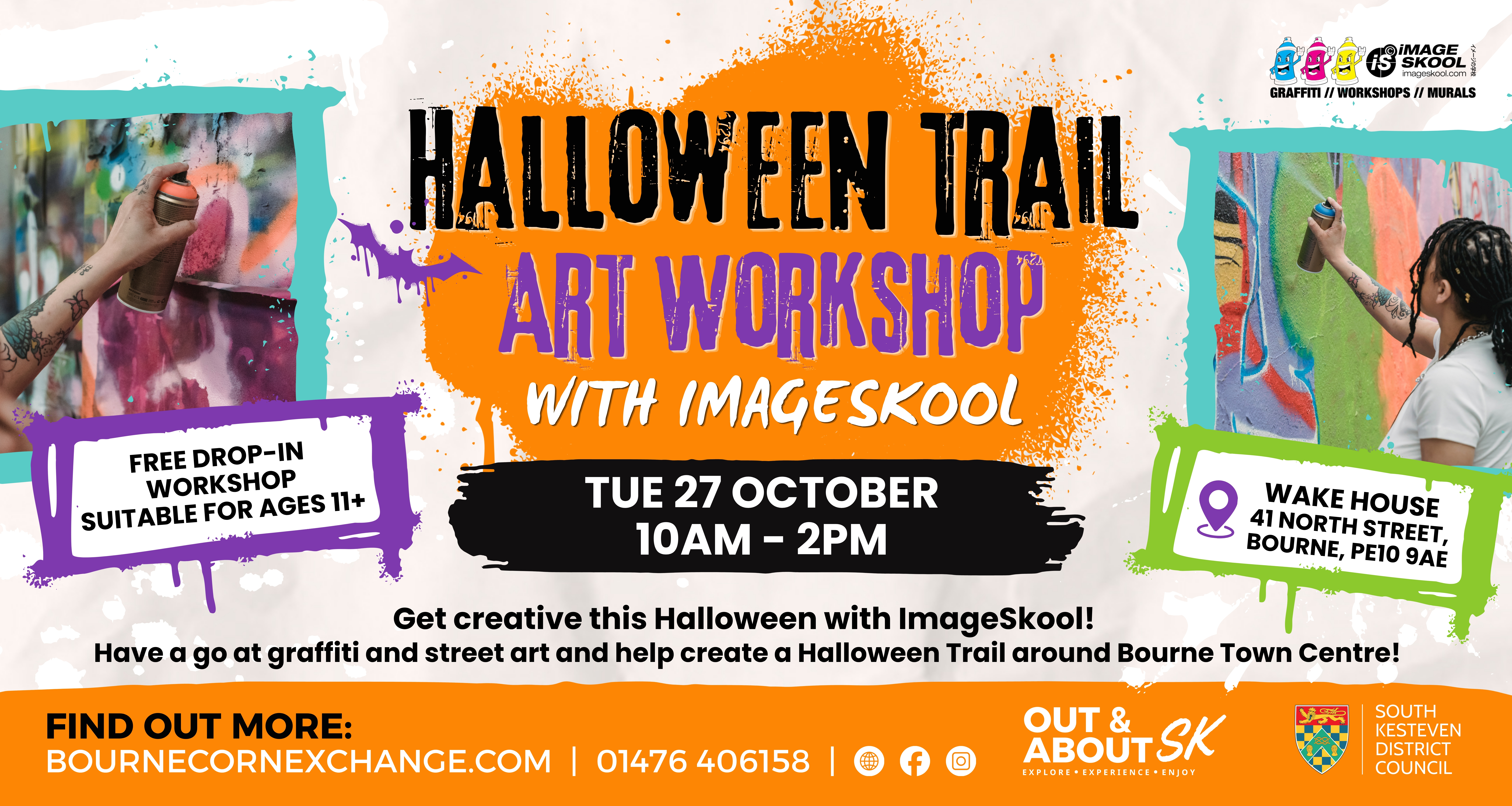 Halloween Trail Art Workshop - Bourne